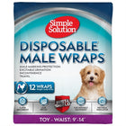 Simple Solution Disposable Male Dog Wrap