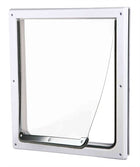 Hondenluik 39x45 cm wit