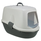 Trixie Berto Hooded Cat Litter Tray with Sieve Separation System Grey