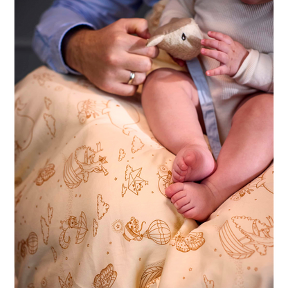 Babybeddengoed 70x100 cm biologisch katoen GOTS