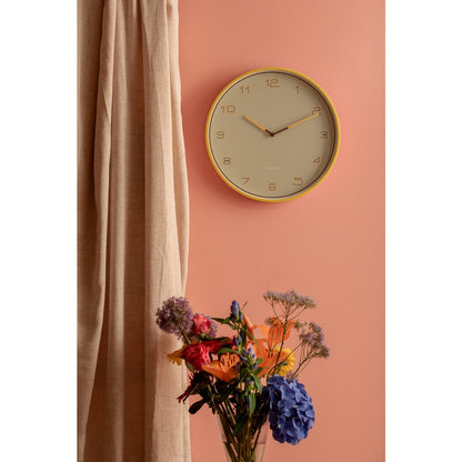 Wandklok Karlsson Lined Numbers 50 cm