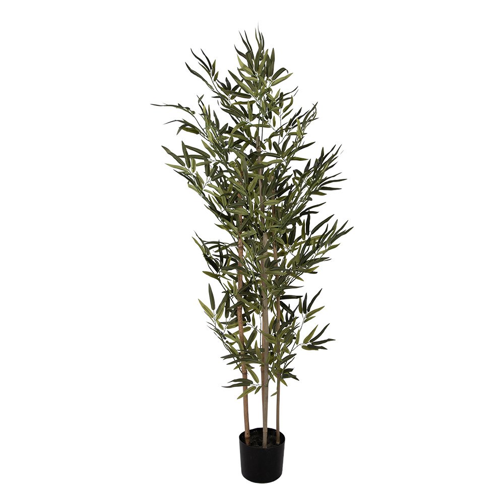 Kunstplant Bamboe 30x30x160 cm Groen Kunststof