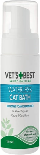 Katten shampoo 150 ml droogschuim