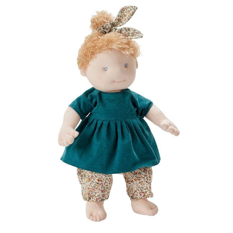 Knuffelpop Vigga 42 cm stof blond haar