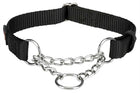 Trixie Dog Collar Premium Half Choke Collar Black