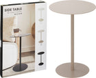Side Table - Round - Sand - 35X53 Cm