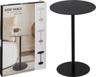 Side Table - Round - Black - 35X53 Cm