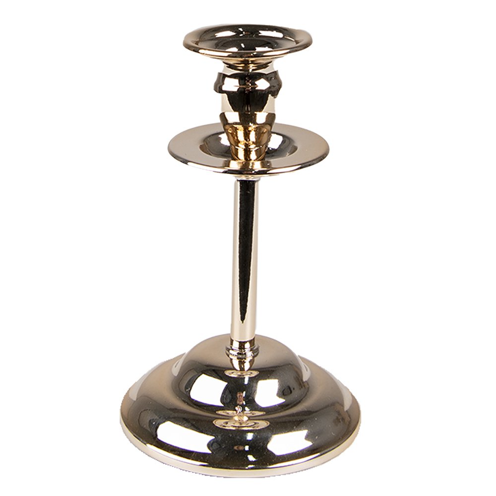 Candlestick 15 cm Gold-colored iron Candle holder