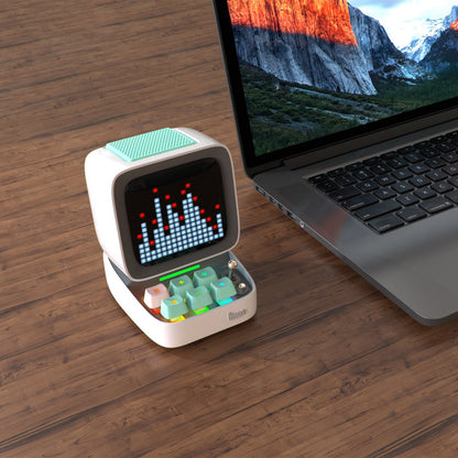 Divoom Ditoo Pro - Bluetooth speaker met instelbare pixelweergave - wit