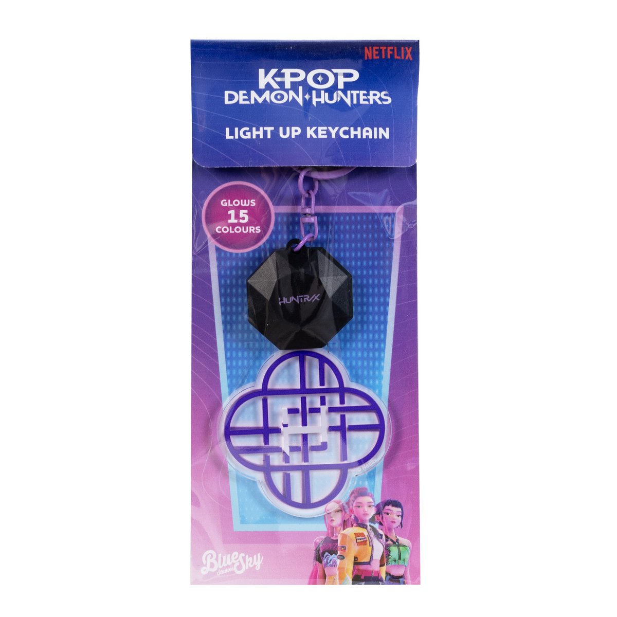 KPop Demon Hunters - Glow-in-the-Dark Acryl Sleutelhanger - Huntr/x