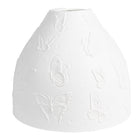 Hanglampenkap Ø 15x12 cm wit porselein