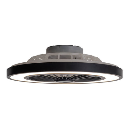 Plafondlamp met ventilator 54 cm metaal plastic