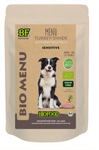 Bf Petfood Organic Dog Turkey Menu Pouch