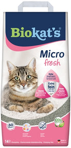 Kattenbakvulling Biokat's Micro Fresh 14 liter