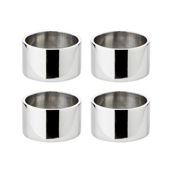 Theelichthouder Franz set van 4 zilver