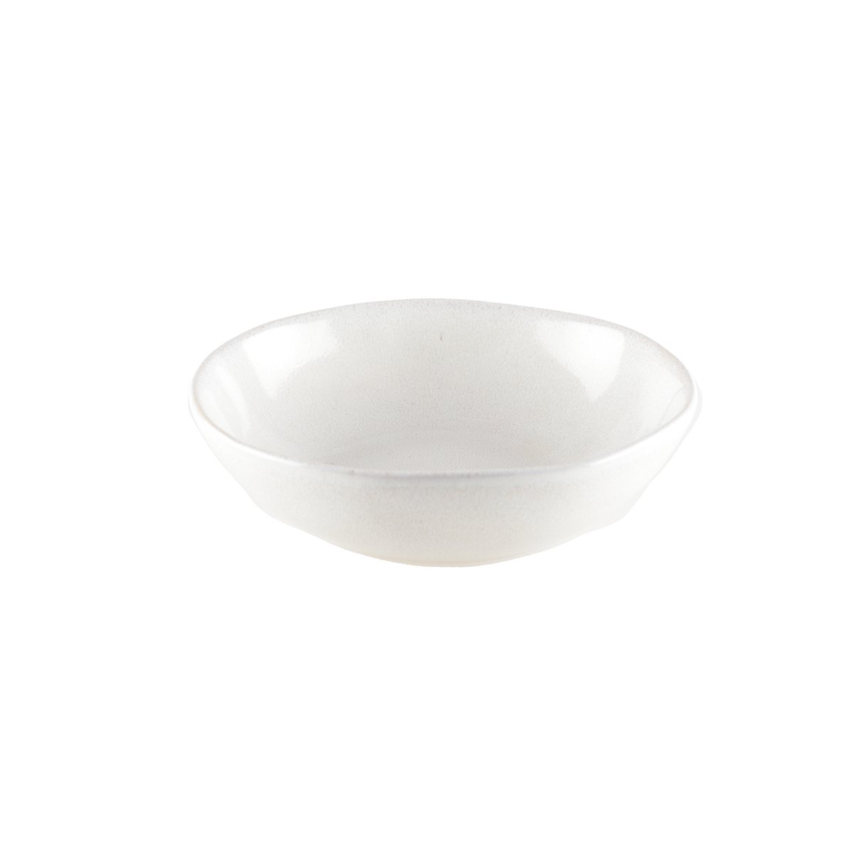 Serveerkom 18,7 cm gebroken wit keramiek