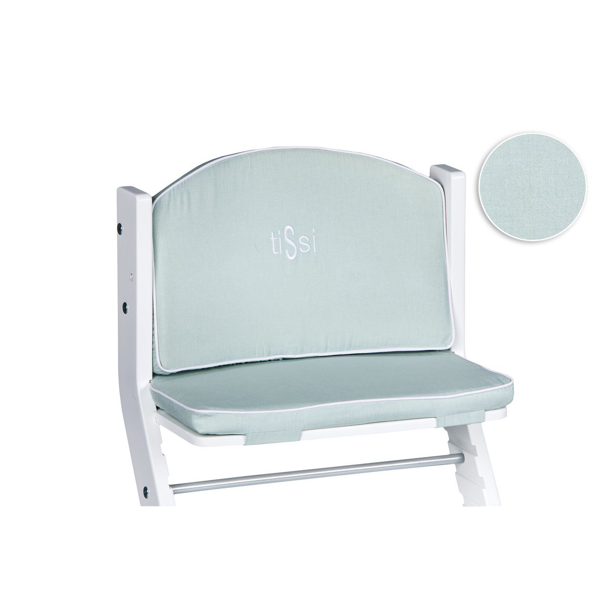 zitkussen kinderstoel Jade Mint katoen