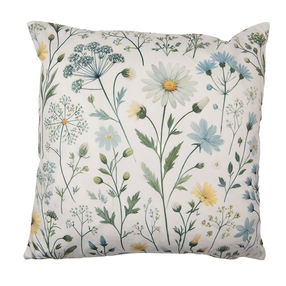 Kussenhoes 45x45 cm Beige Polyester