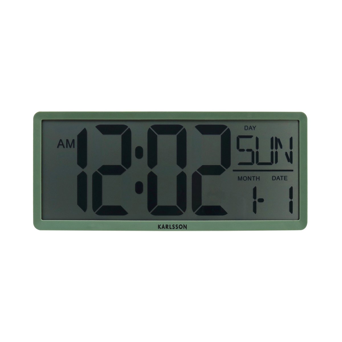 Wandklok tafelklok Retro LCD