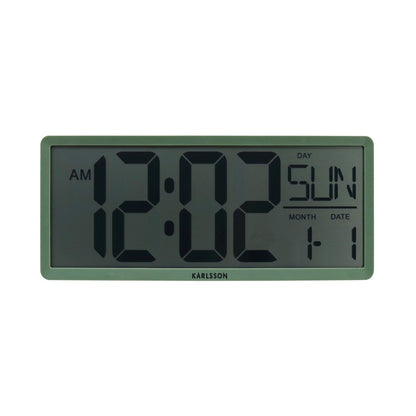 Wandklok tafelklok Retro LCD