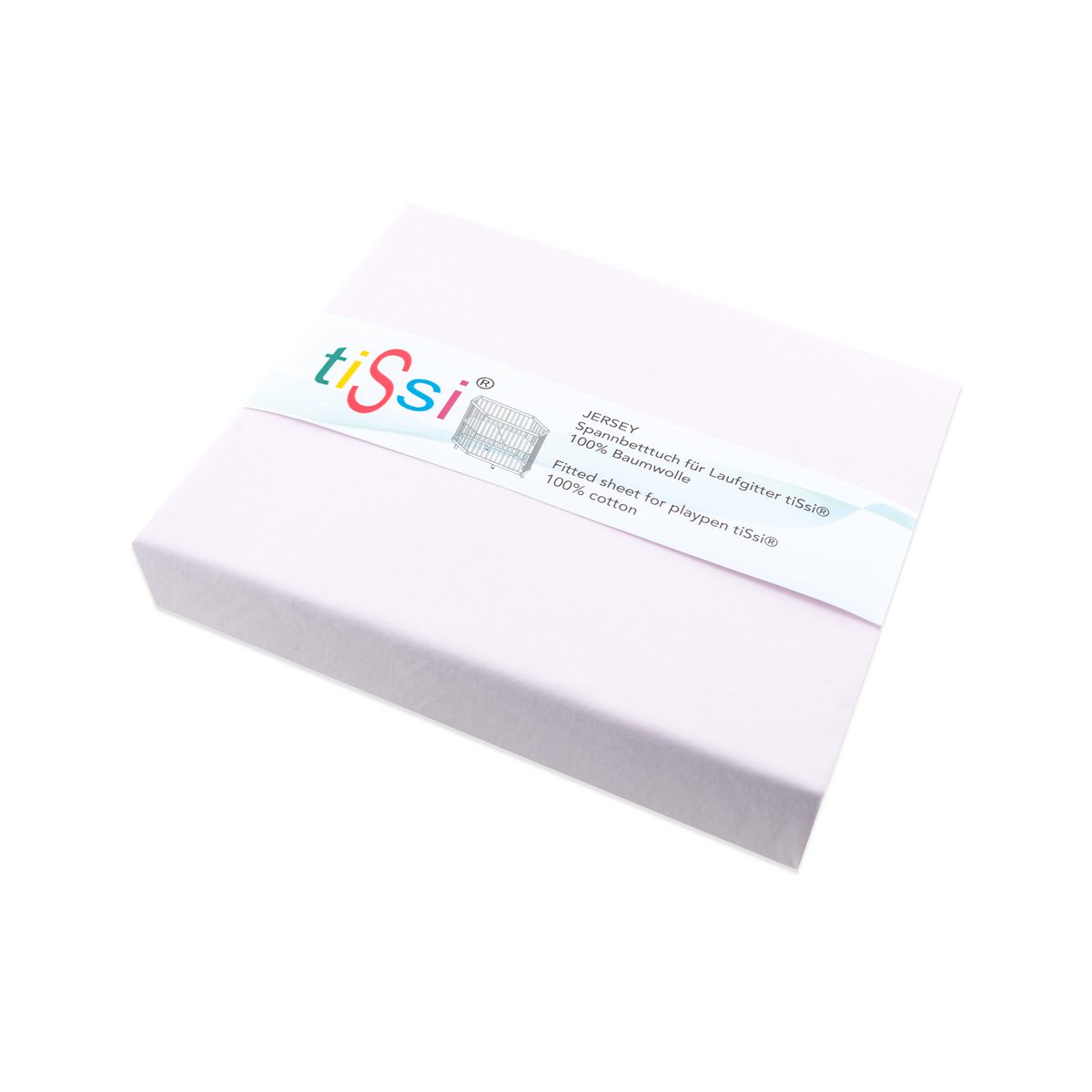 tiSsi® hoeslaken zeshoekig voor box, roze