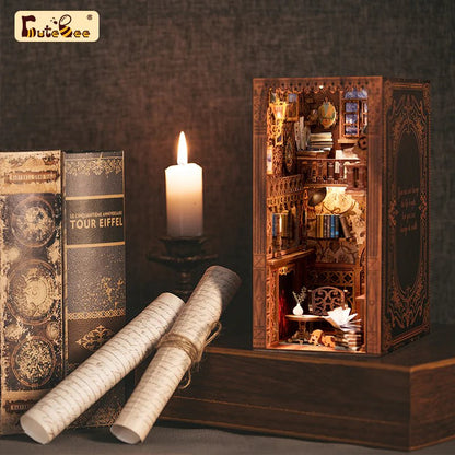 Booknook doe-het-zelf 18x11x23 cm hout