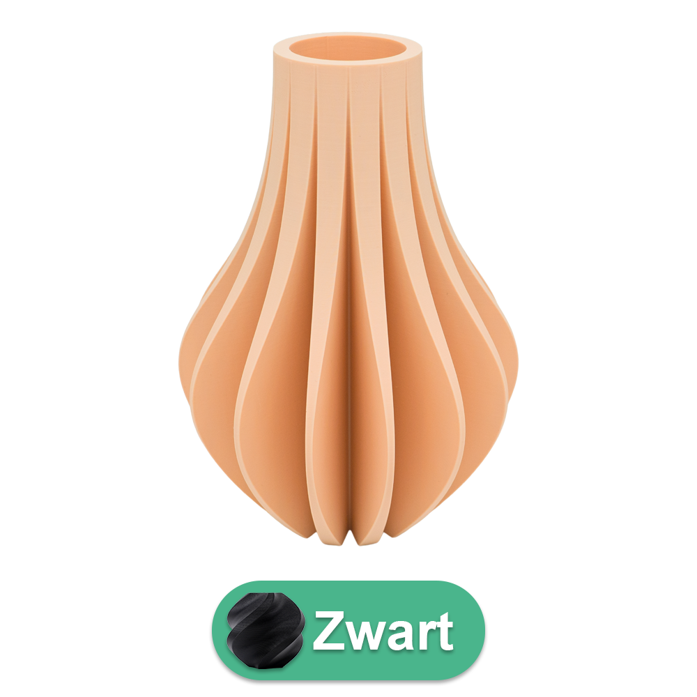 Aventa 3D vaas - 3D geprinte vaas - Duurzaam PLA - Geschikt voor kunstbloemen