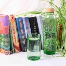 GROEN DRAAGGLAS 300 ml Trinkglas 2er-set - RECYCLING