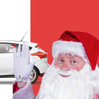 Raamsticker Santa Claus 29x30 cm