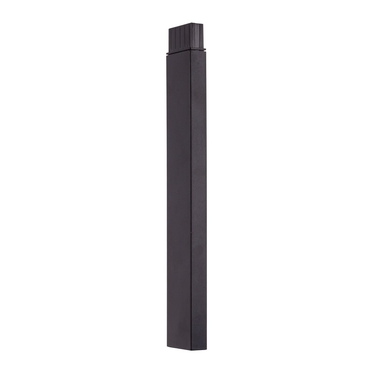 Solar Decorative Spike "Sigi", 79 cm high, plastic, black, integrated LEDs, warm white
