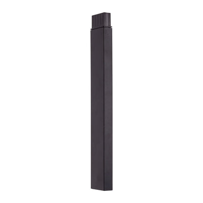 Solar Decorative Spike "Sigi", 79 cm high, plastic, black, integrated LEDs, warm white