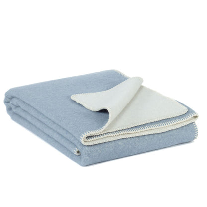 Wollen beddeken 450 gr/m² blauw