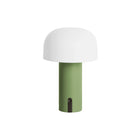 Tafellamp Luca LED groen 15x23 cm