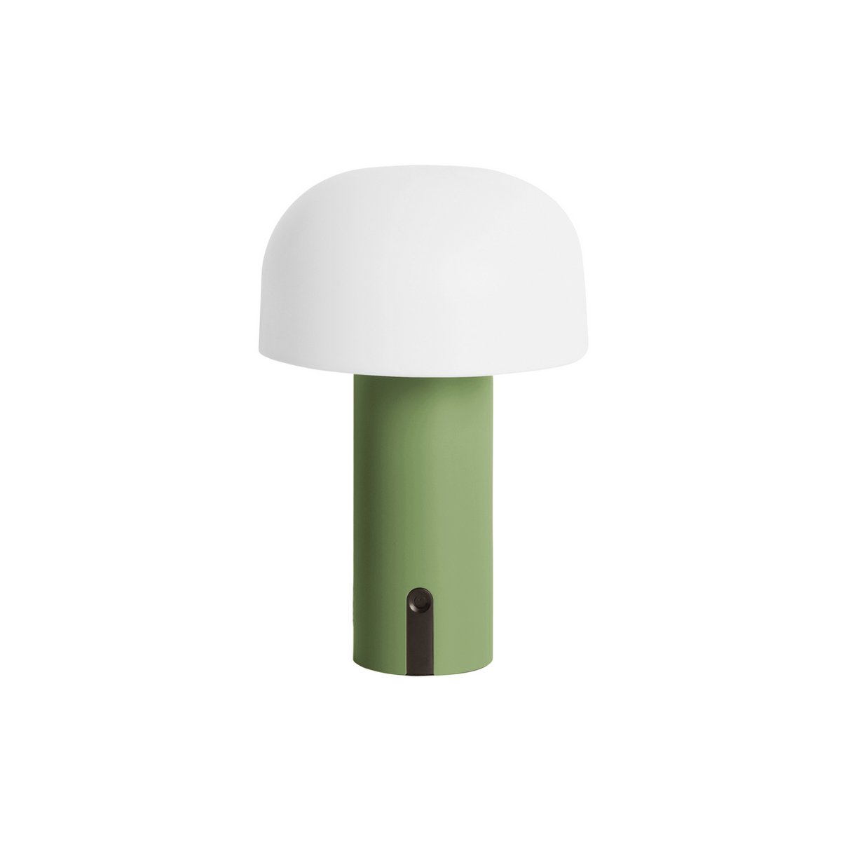 Tafellamp Luca LED groen 15x23 cm
