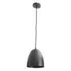 Agra Pendant Lamp Anthracite Industrial Slim With E27 Fitting