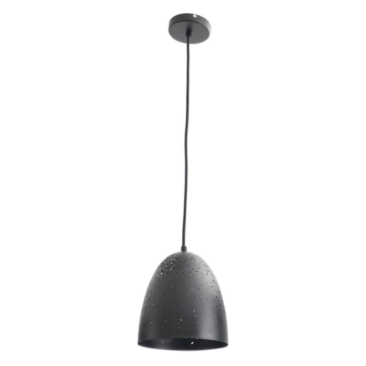Hanglamp antraciet E27 20x120 cm