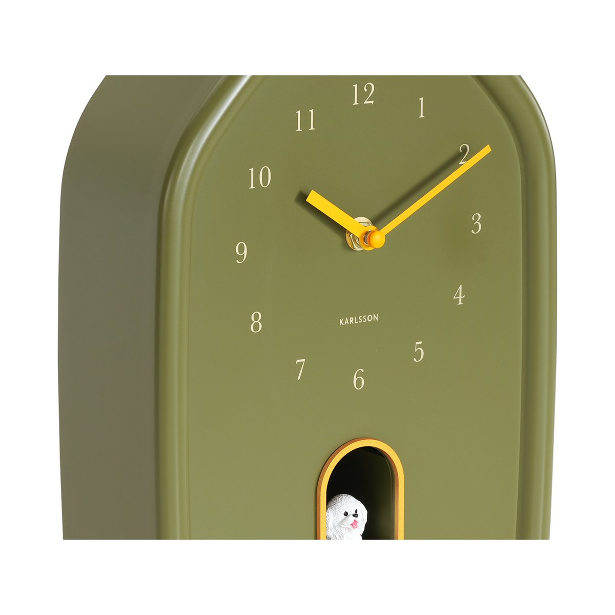 Modern Wall Clock Puppy