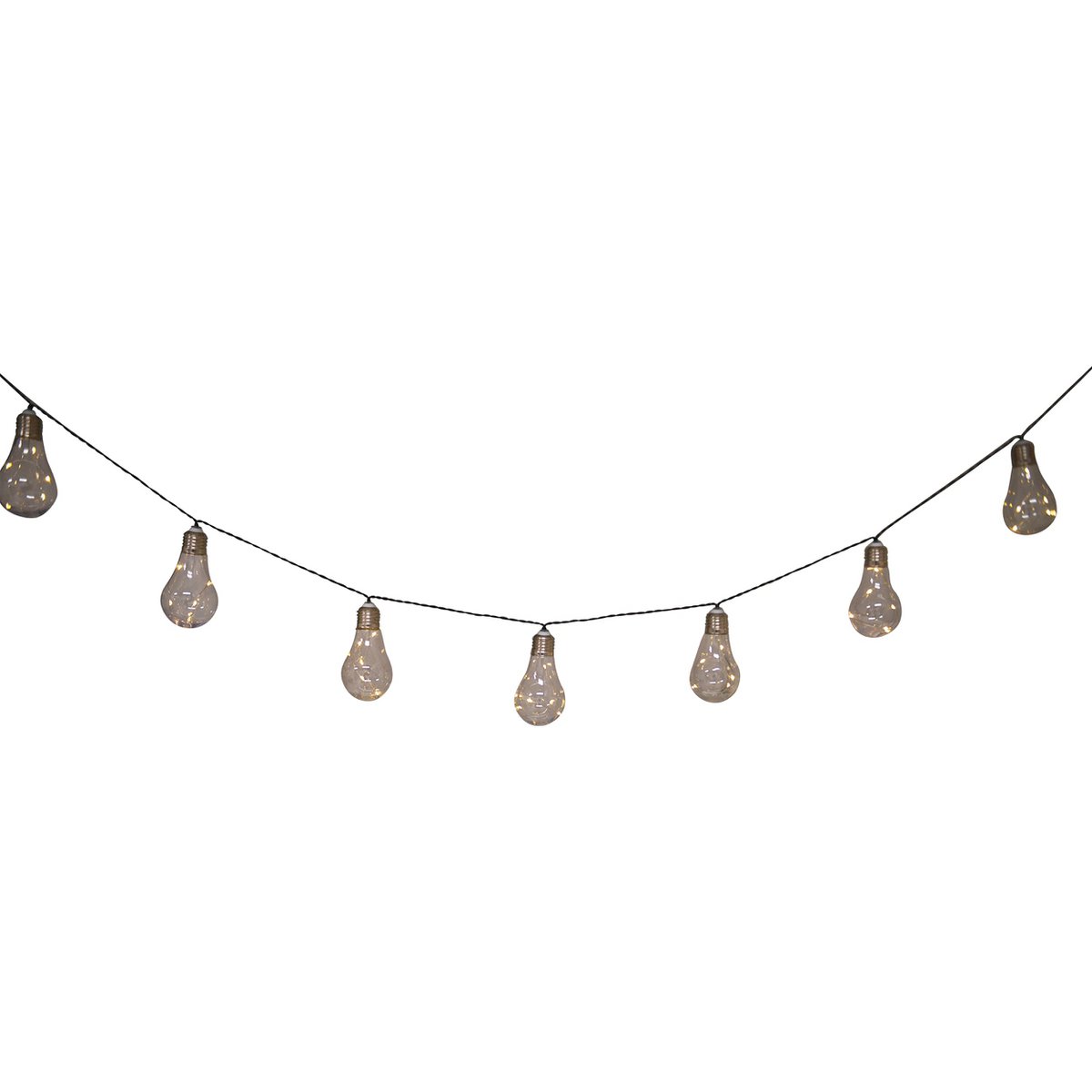 Lichtsnoer 10 LEDs zonne-energie plastic