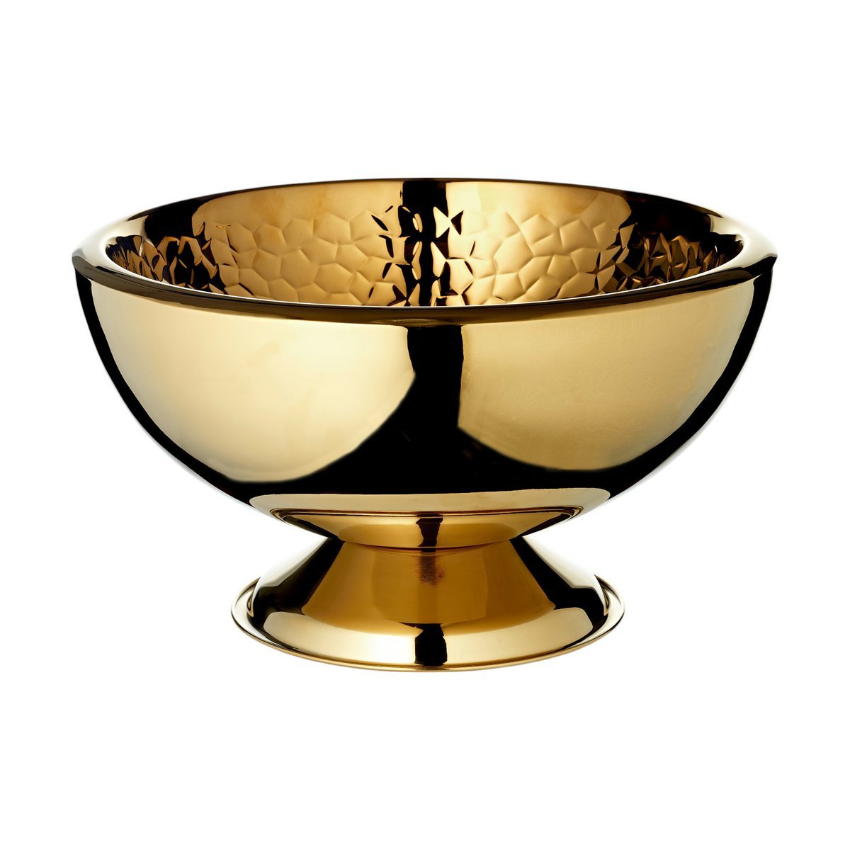 Sektkoeler 43 cm goud roestvrij staal