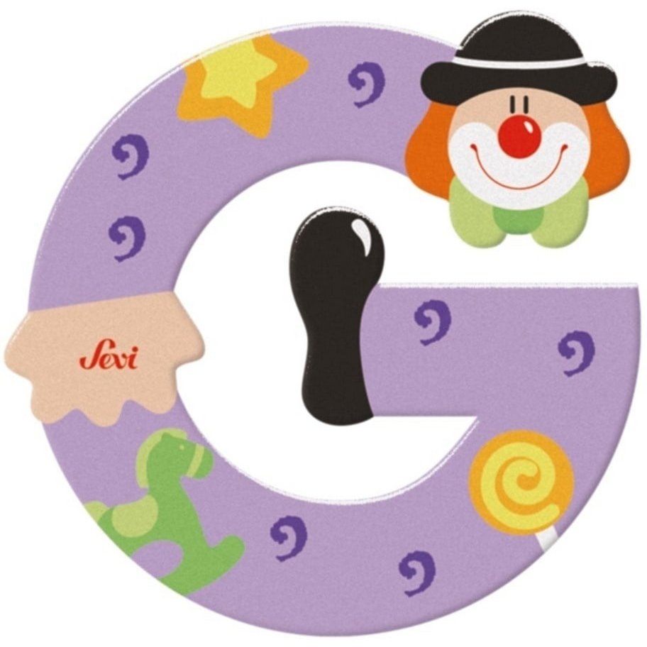 Clown letter G