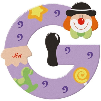 Clown letter G
