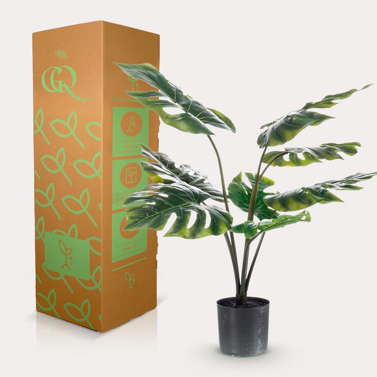 Kunstplant Monstera Deliciosa 65 cm