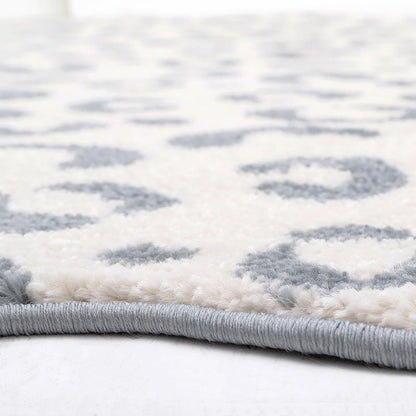 BAO ZILVERBLAUW kinderkleed van dierenhuid