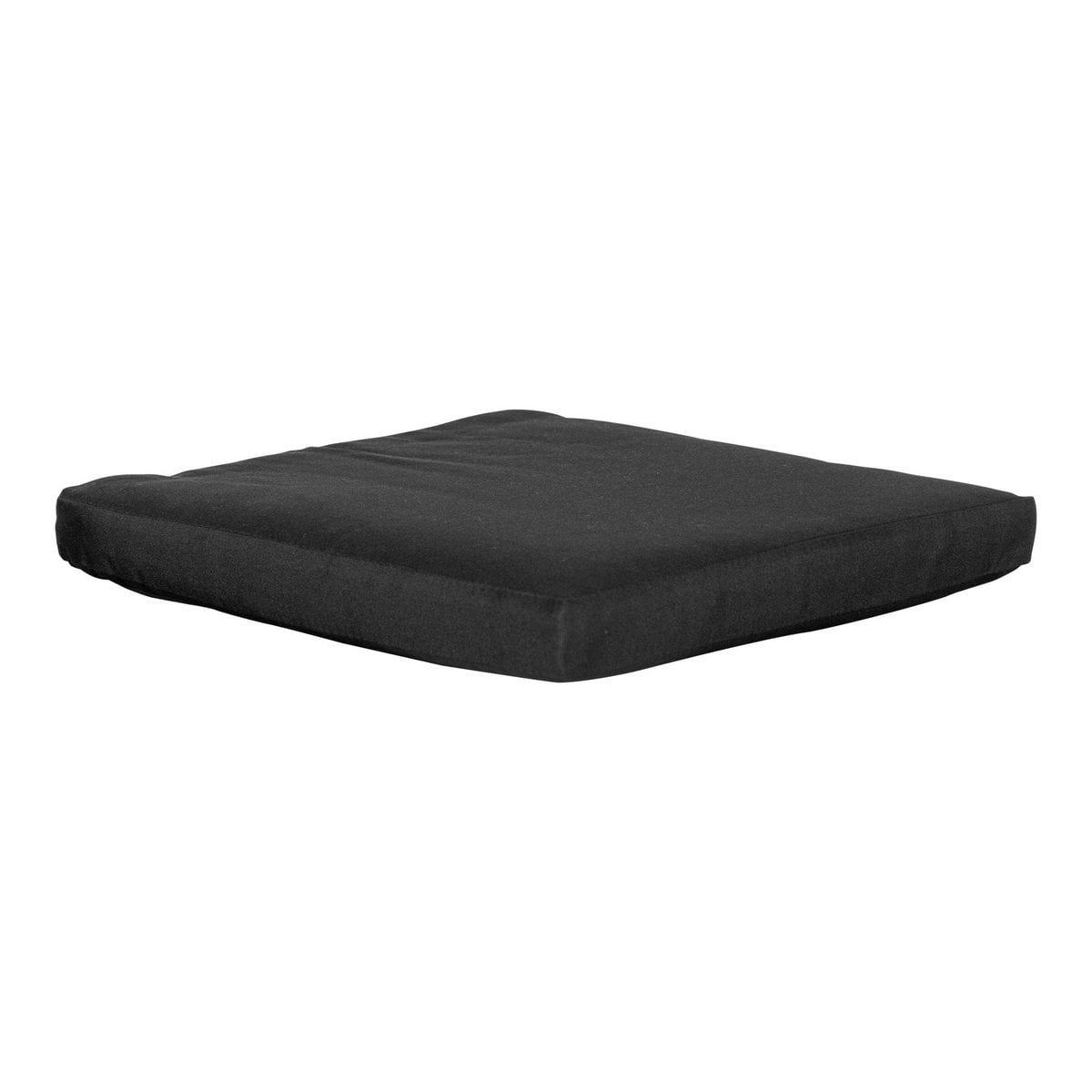 Kussen 42x42 cm zwart polyester