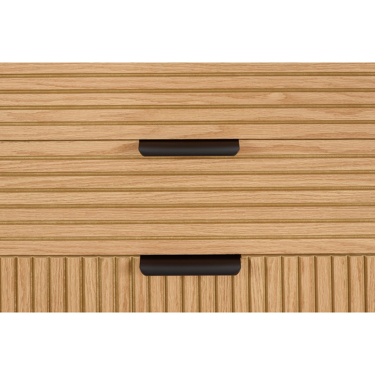 Chest of drawers wide 120 cm real oak veneer