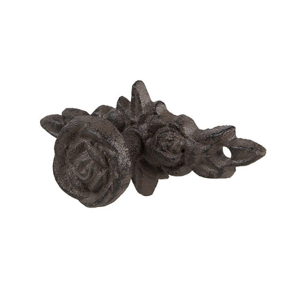 Door Handle 4x4x10 cm Brown Metal