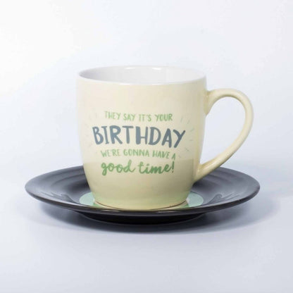 Mokkenset "Lyrical Mug" Verjaardag - Lennon & McCartney