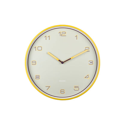 Wandklok Karlsson Lined Numbers 50 cm