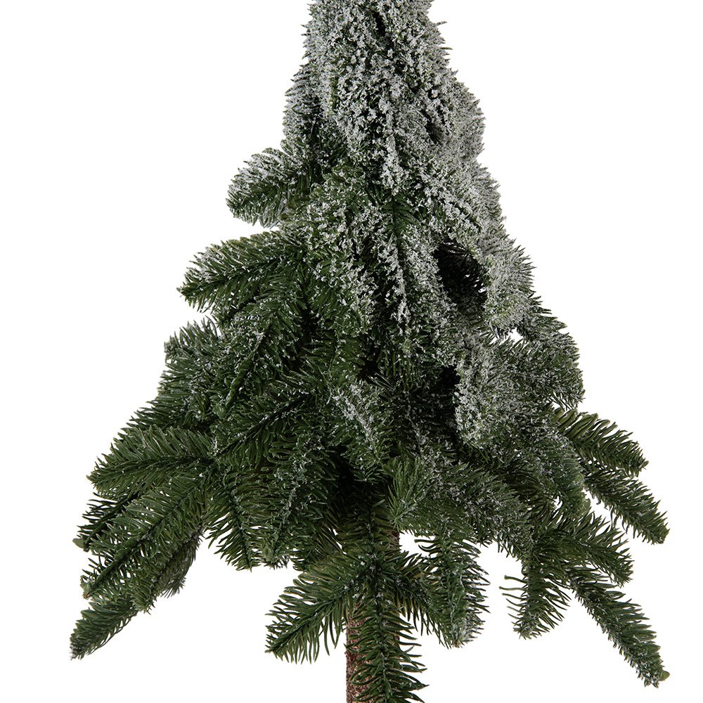 Mini kunstkerstboom Ø 30x90 cm groen