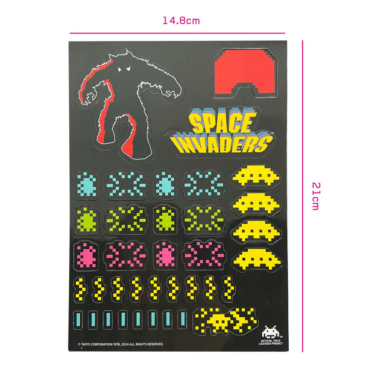 Space Invaders - Magnetic pins